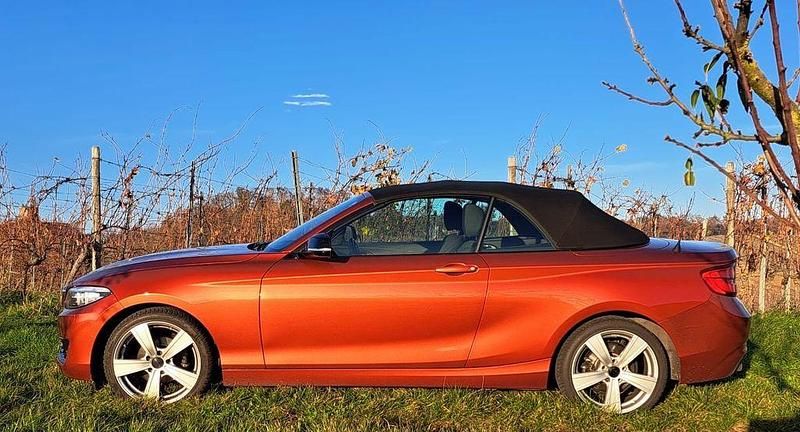 Orange Gebraucht 2019 BMW 218 M Sport Cabrio | 21.900 € (Fairer Preis) - Bild 1/4