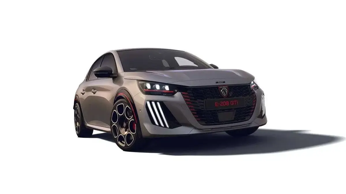 Neu Peugeot e-208 GTi 206 kW (281 PS) 2026 Okenit weiß Kleinwagen