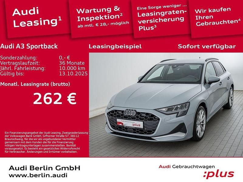 Pfeilgrau perleffekt Gebraucht 2024 Audi A3 Advanced Plus Limousine | 33.900 € (Guter Preis) - Bild 1/3