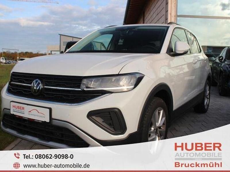 Purewhite uni Gebraucht 2024 VW T-Cross Life SUV | 22.780 € (Guter Preis) - Bild 1/4