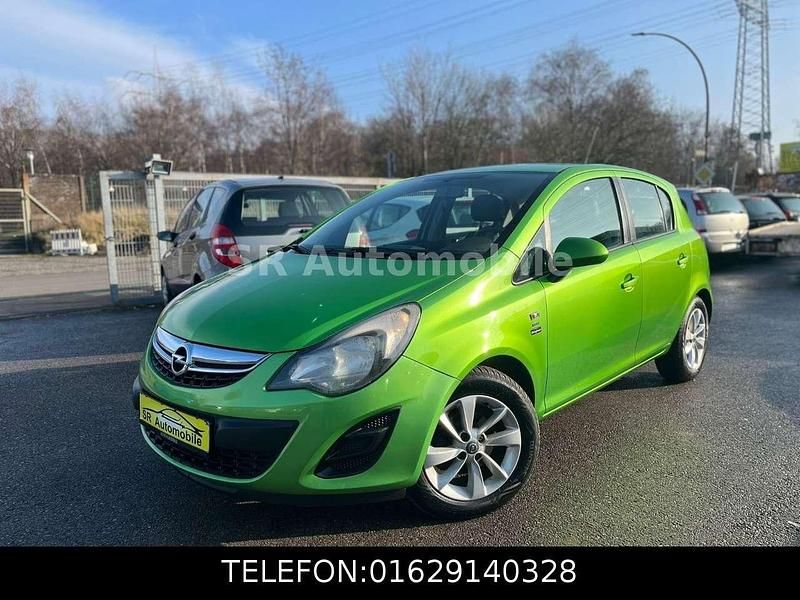 Gebraucht Opel Corsa Energy 69 PS (50 kW) 2014 Grün Kleinwagen