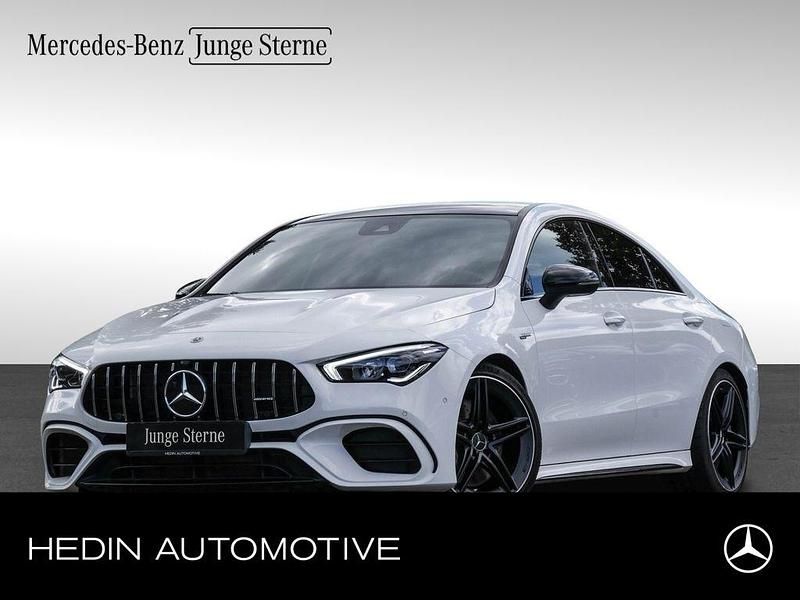 Unilack polarweiß Gebraucht 2021 Mercedes CLA45 AMG AMG Coupé | 44.790 € (Guter Preis) - Bild 1/4