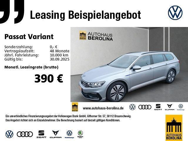 Silber Gebraucht 2022 VW Passat GTE Kombi | 26.444 € (Guter Preis) - Bild 1/4