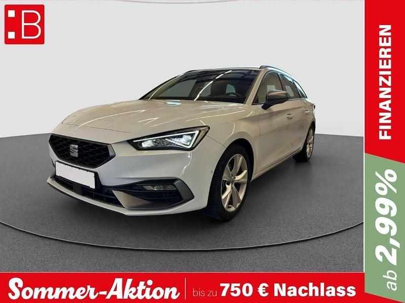 Weiss Gebraucht 2024 Seat Leon FR Kombi | 27.950 € (Fairer Preis) - Bild 1/3