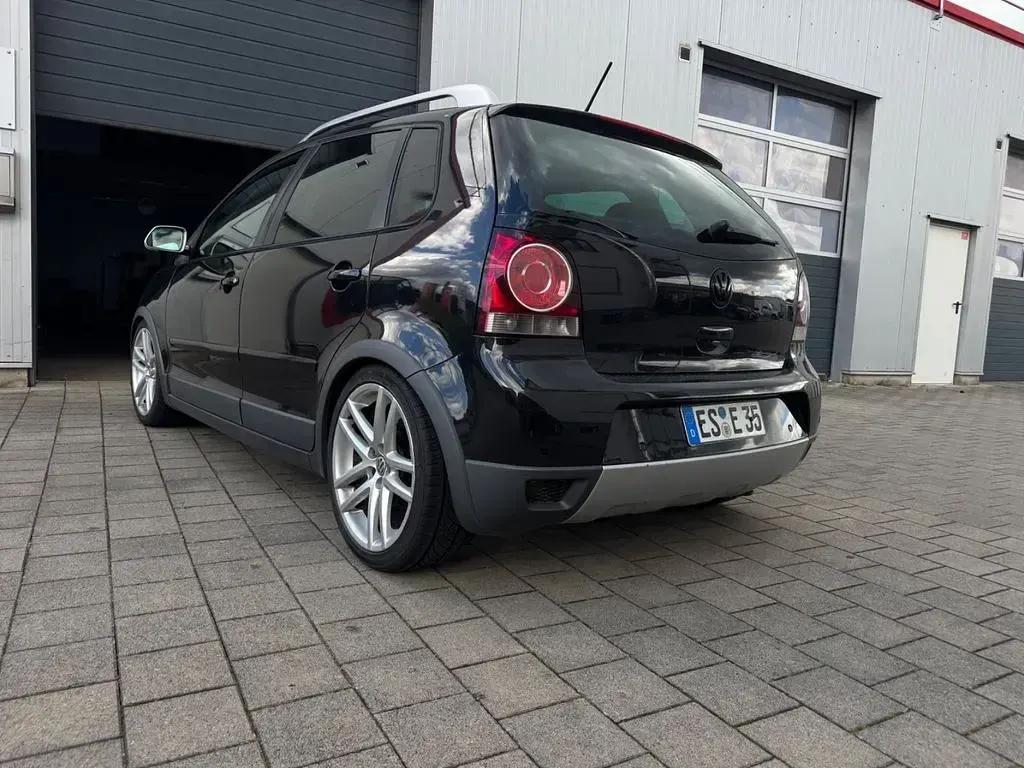 Gebraucht VW Polo Cross 80 PS (58 kW) 2009 Schwarz Kleinwagen