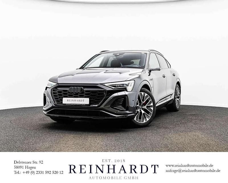 Gebraucht Audi Q8 e-tron S-Line 300 kW (408 PS) 2023 Daytonagrau perleffekt SUV