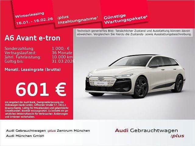 Beige Gebraucht 2025 Audi A6 e-tron S-Line Kombi | 76.484 € (Fairer Preis) - Bild 1/2