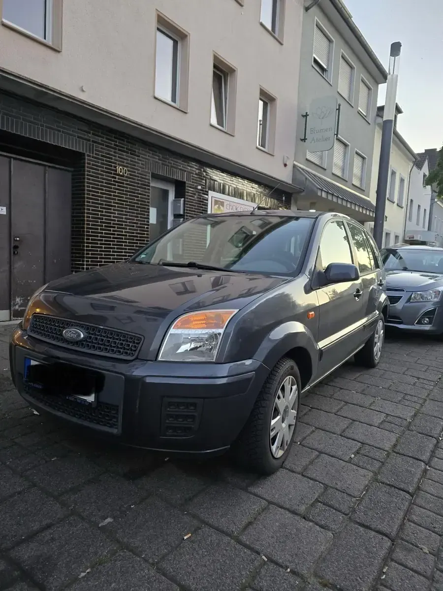 Gebraucht Ford Fusion 80 PS (58 kW) 2009 Blau Kleinwagen