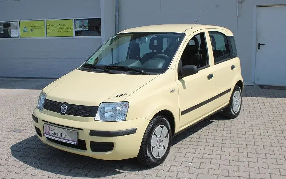 Gebraucht Fiat Panda 54 PS (39 kW) 2009 Gelb Kleinwagen