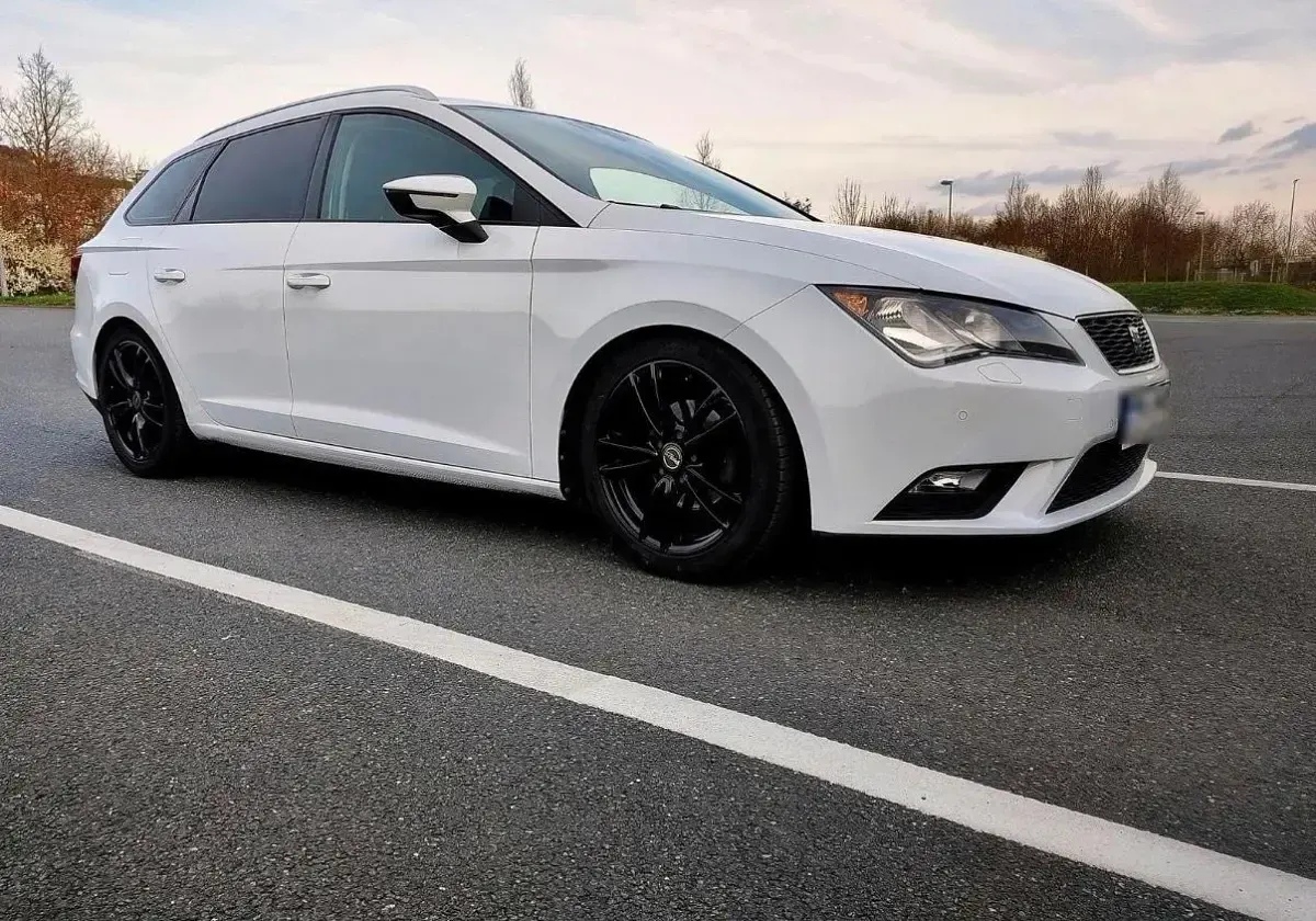 Gebraucht Seat Leon ST 110 PS (80 kW) 2016 Weiß Kombi
