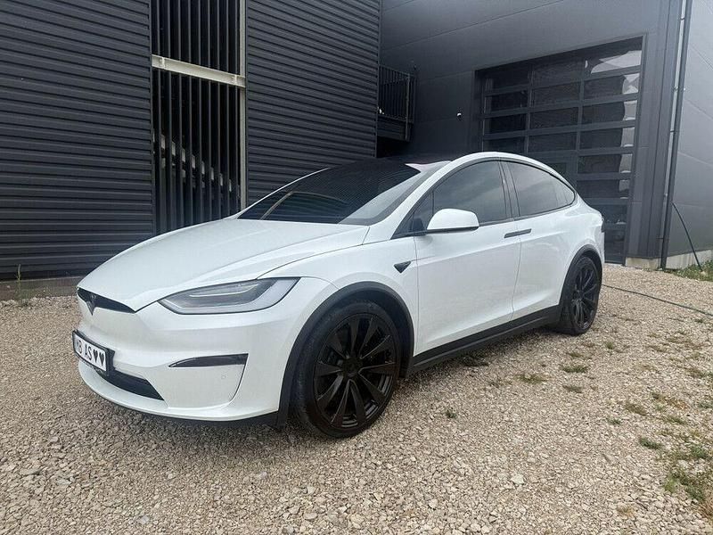 Weiß Gebraucht 2022 Tesla Model X Plaid SUV | 79.900 € (Fairer Preis) - Bild 1/4
