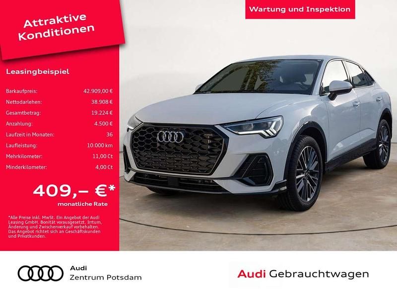 Arkonaweiß Gebraucht 2024 Audi Q3 Sportback Ambiente SUV | 42.909 € (Etwas zu teuer) - Bild 1/4