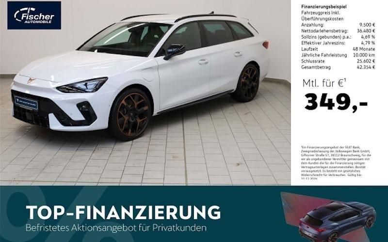 Neu Cupra Leon VZ 272 PS (200 kW) 2025 Glacial white metallic Kombi