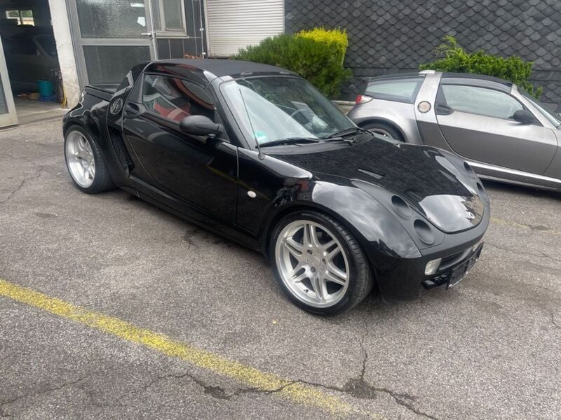 Gebraucht Smart Roadster Brabus 82 PS (60 kW) 2003 Schwarz Cabrio