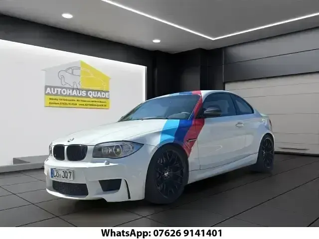 Usata BMW 1M Efficient Dynamics 340 CV (250 kW) 2011 Bianco Coupé