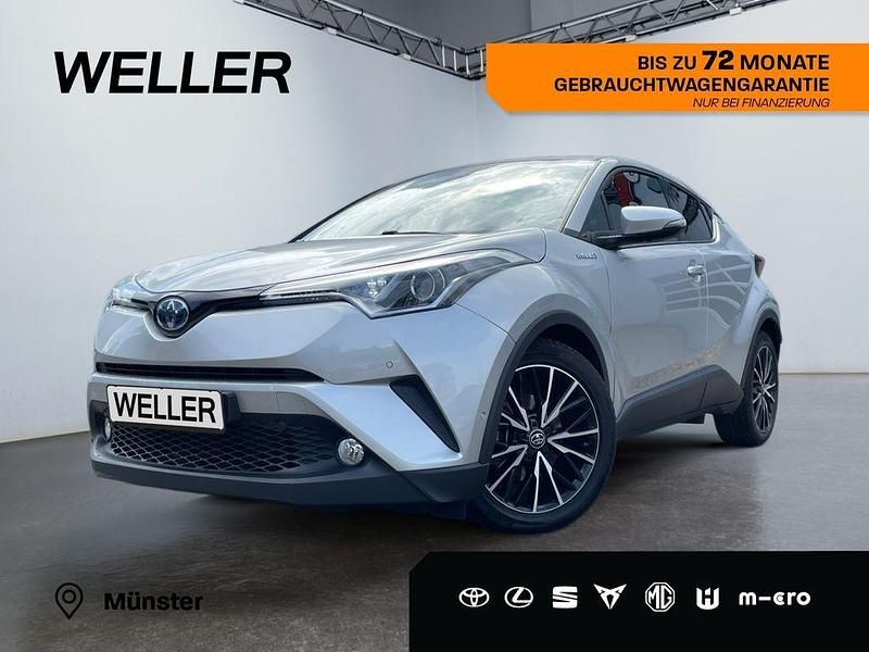 164) platinsilber metallic (silber Gebraucht 2017 Toyota C-HR Lounge SUV | 17.990 € (Fairer Preis) - Bild 1/4