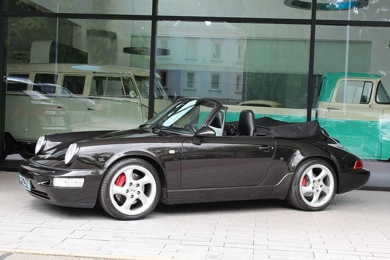Second-hand Porsche 964 250 CP (183 kW) 1991 Negru Cabrio