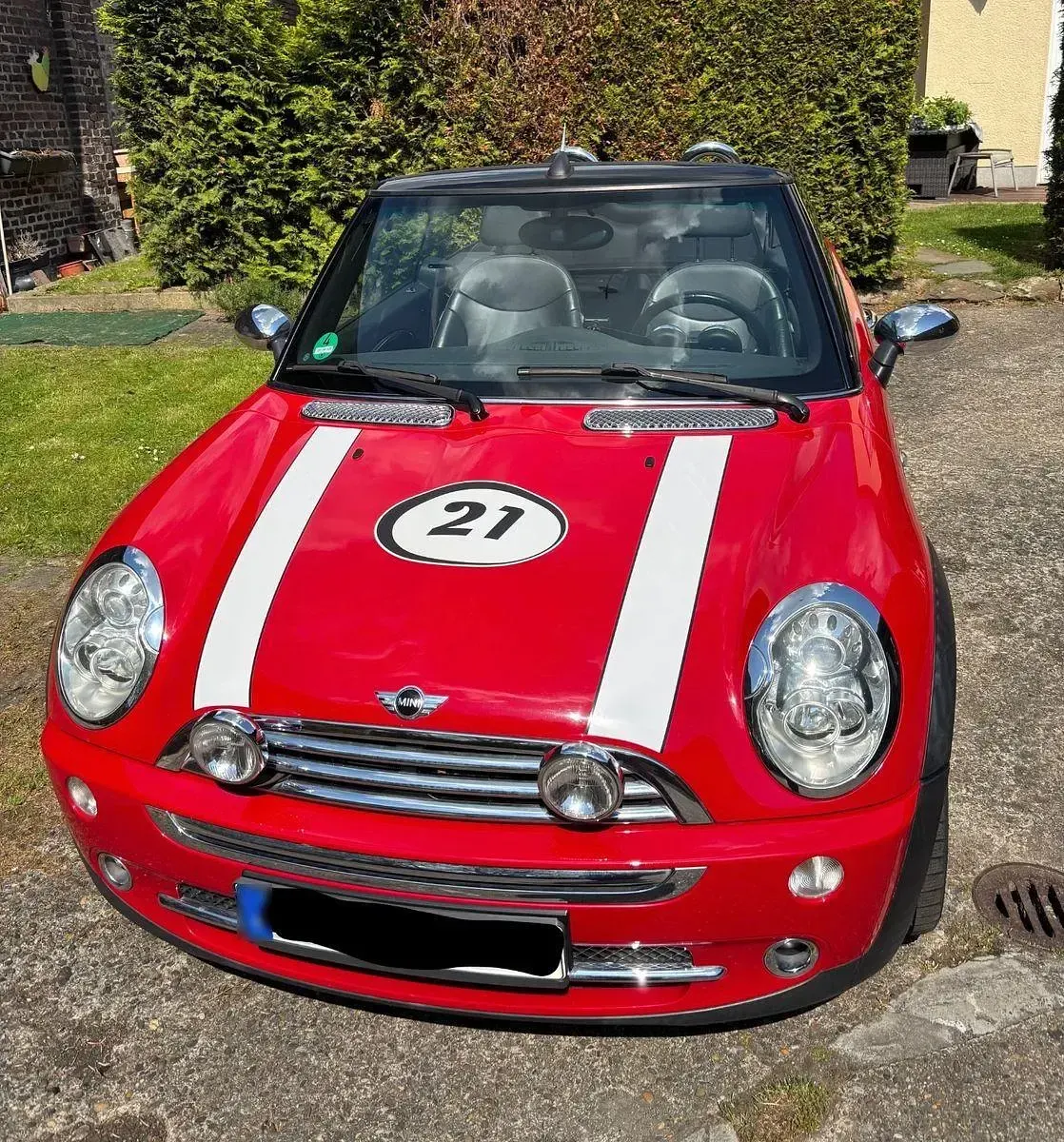 Occasion Mini One Cabriolet 90 ch (66 kW) 2006 Rouge Cabriolet