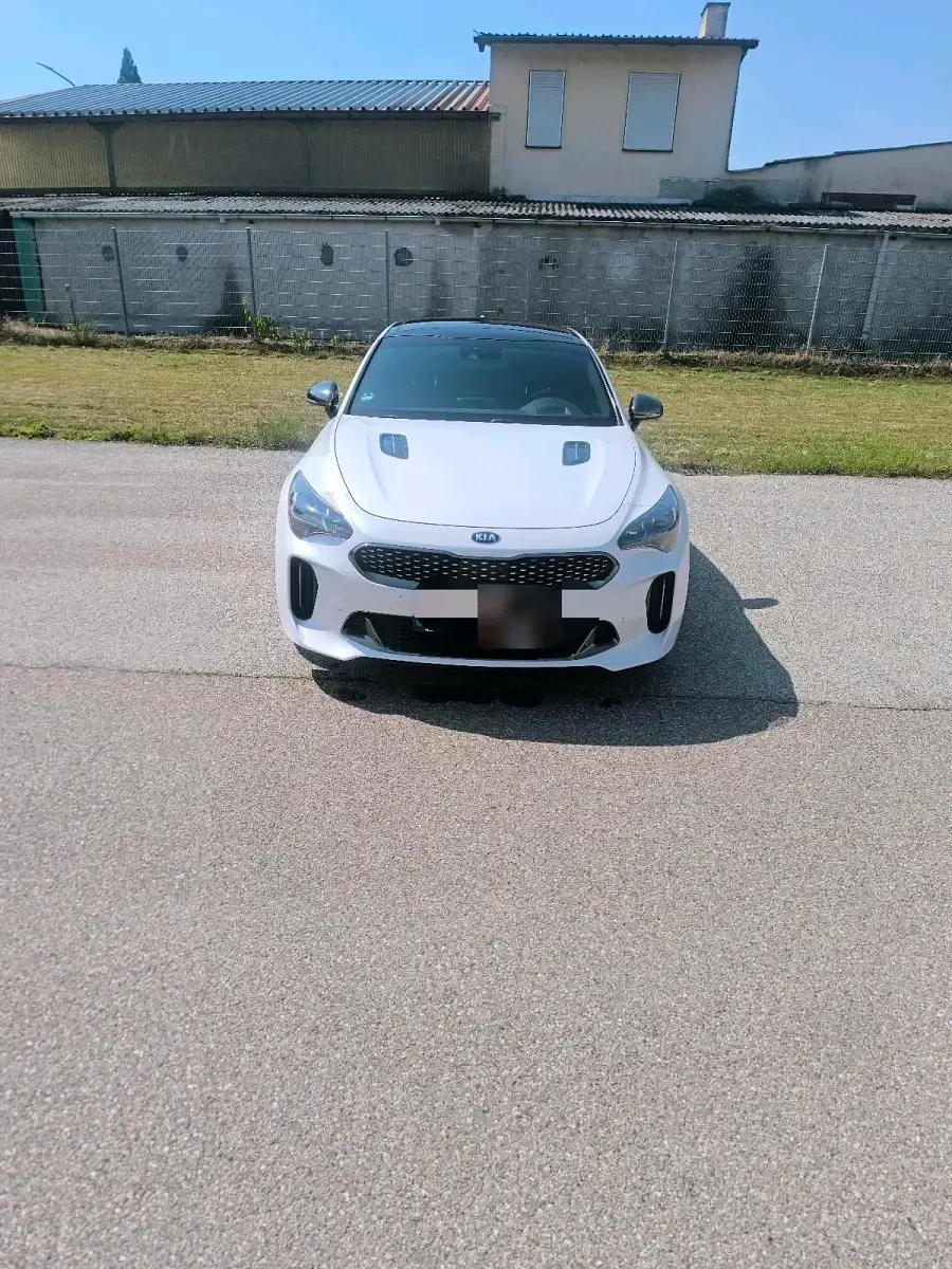 Gebraucht Kia Stinger GT 370 PS (272 kW) 2018 Weiß Kleinwagen
