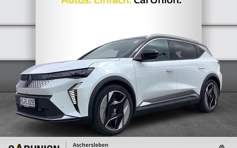 Perlmuttweiß metallic, black pearlschwarz metall Gebraucht 2025 Renault Scénic Iconic Van / Kleinbus | 47.995 € (Fairer Preis) - Bild 1/4