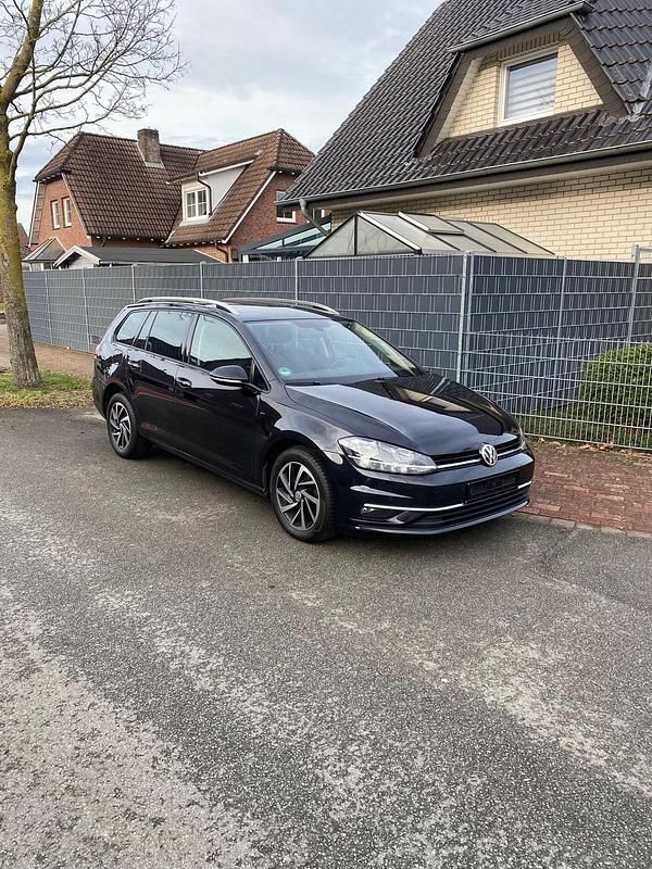 Schwarz Gebraucht 2019 VW Golf VII Kombi | 10.950 € (Superpreis) - Bild 1/4