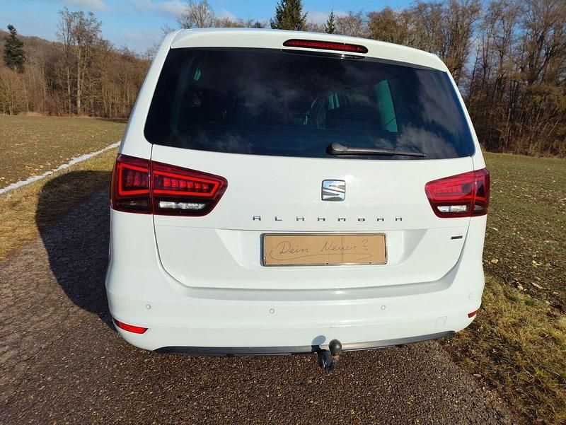 Gebraucht Seat Alhambra FR-Line 184 PS (135 kW) 2017 Weiß Van / Kleinbus