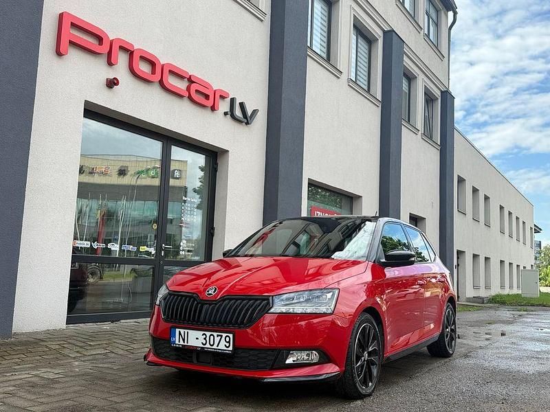 Rot Gebraucht 2021 Skoda Fabia Monte Carlo Limousine | 14.550 € (Guter Preis) - Bild 1/4