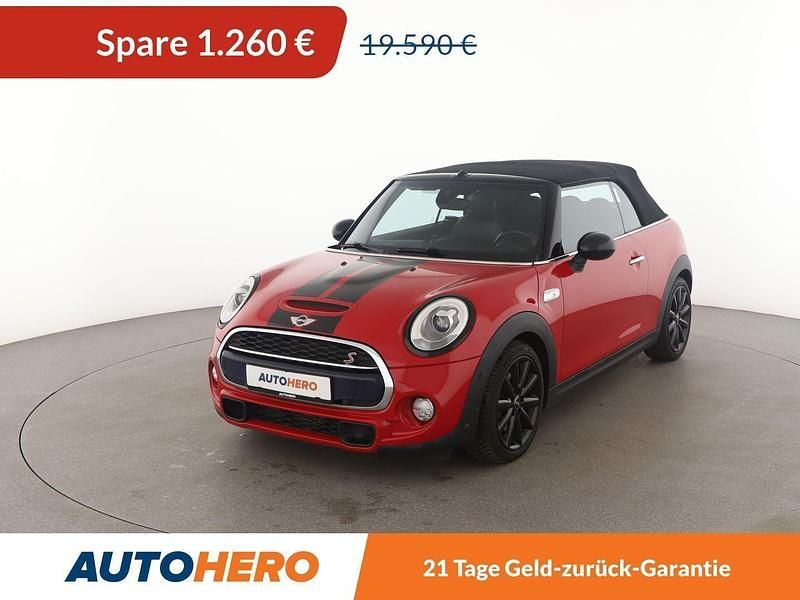 Rot Gebraucht 2017 Mini Cooper S Cabriolet Cabrio | 18.330 € (Fairer Preis) - Bild 1/3