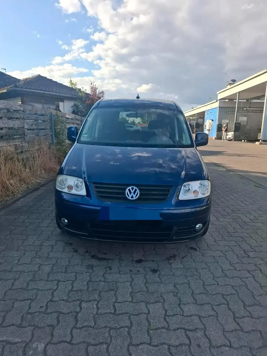Gebraucht VW Caddy Maxi 105 PS (77 kW) 2009 Blau Van / Kleinbus