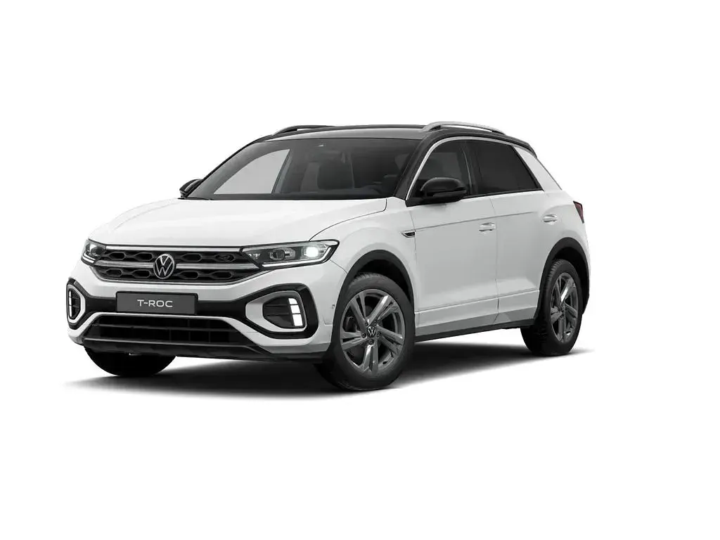 Gebraucht VW T-Roc R-line 150 PS (110 kW) 2025 Weiß SUV