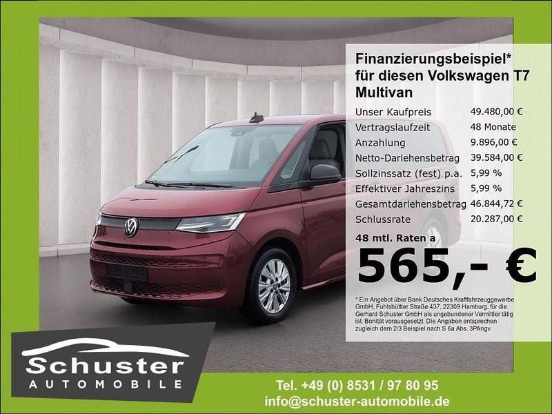 Rot Gebraucht 2024 VW T7 Van | 49.480 € (Superpreis) - Bild 1/4