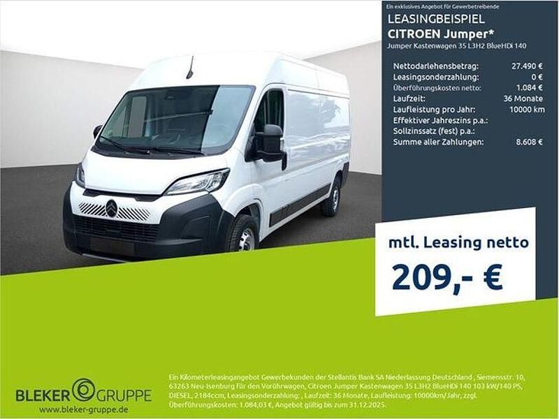 Weiss icy/typ Gebraucht 2024 Citroën Jumper Van / Kleinbus | 28.990 € (Fairer Preis) - Bild 1/3