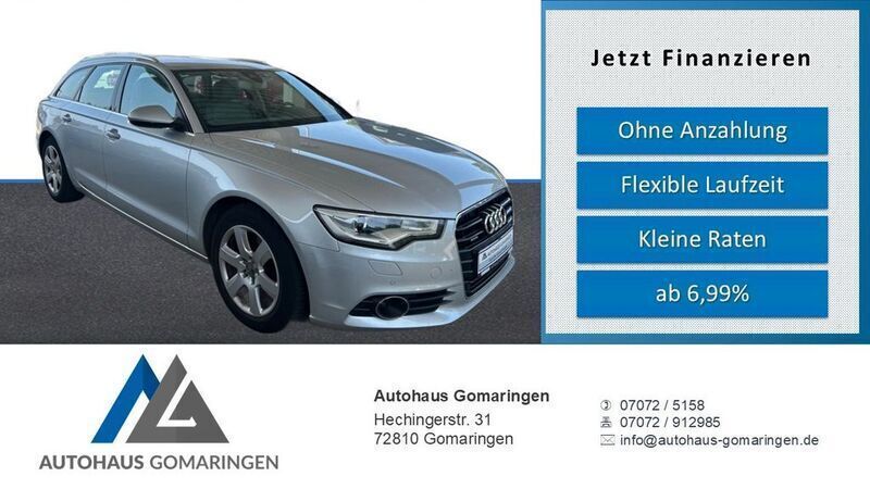 Silber Gebraucht 2013 Audi A6 Comfort Kombi | 16.999 € (Etwas zu teuer) - Bild 1/4