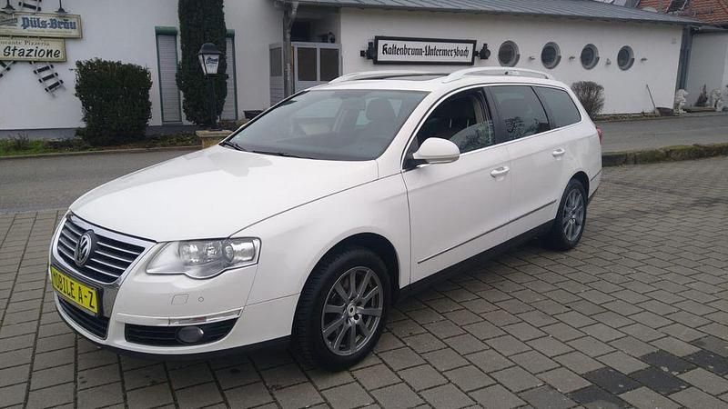 Weiß Gebraucht 2009 VW Passat Highline Kombi | 5.300 € (Teuer) - Bild 1/4