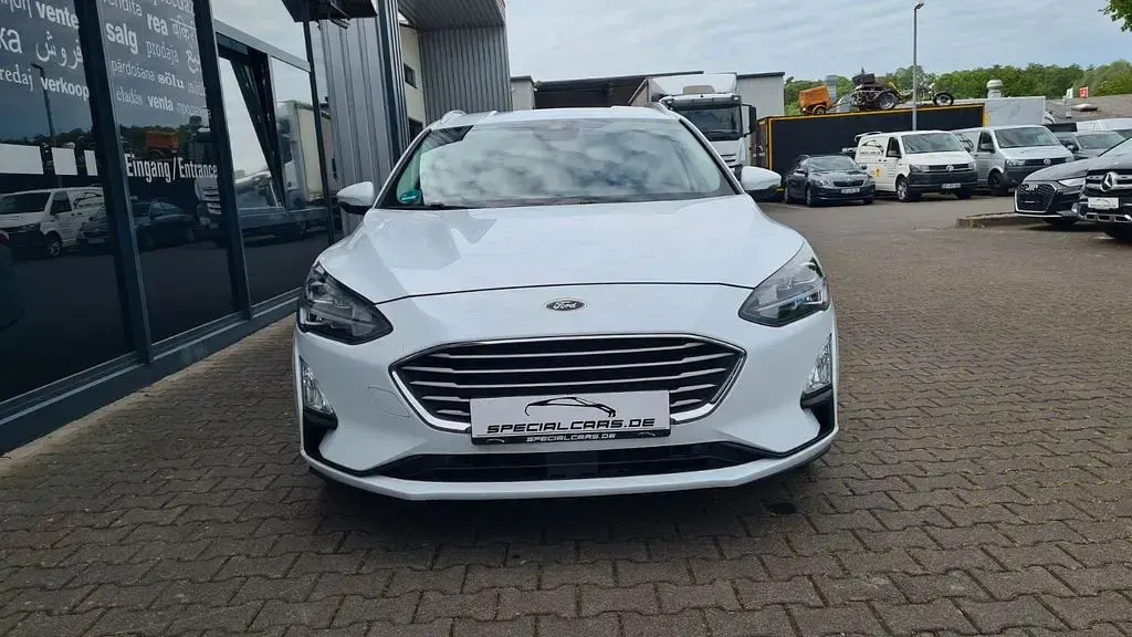 Brugt Ford Focus 120 HK (88 kW) 2020 Hvid Sedan