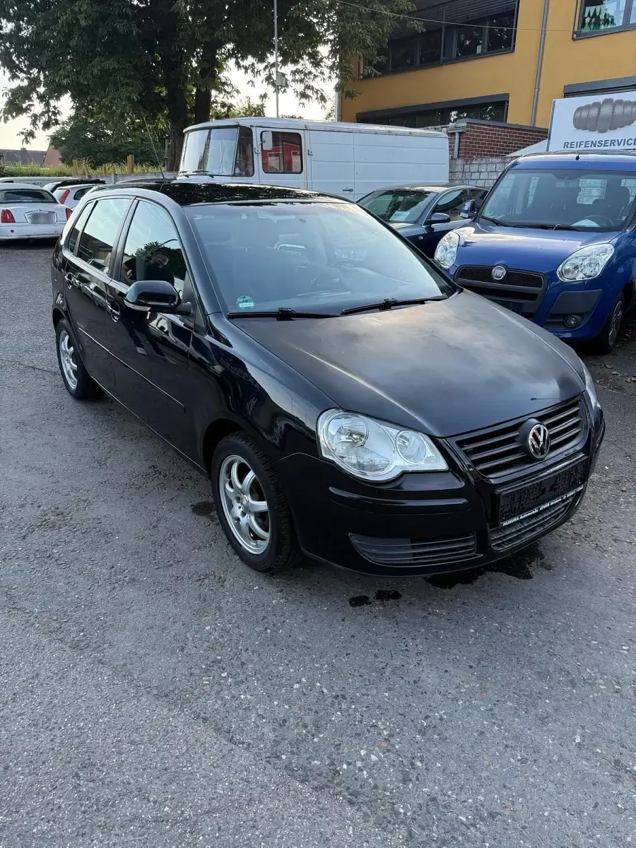 Gebraucht VW Polo United 69 PS (50 kW) 2008 Schwarz Kleinwagen