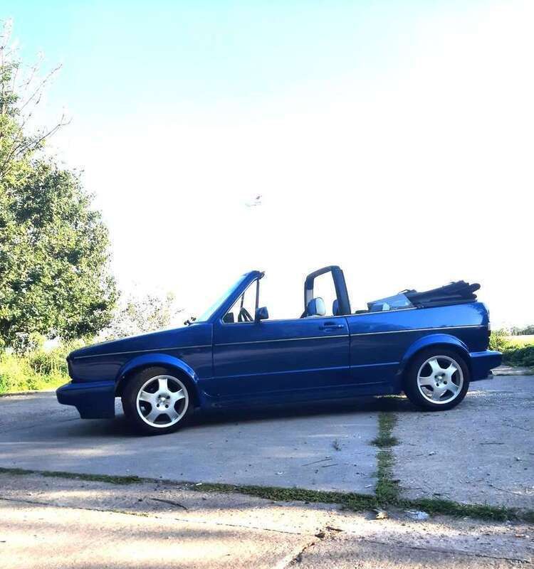 Gebraucht VW Golf Cabriolet 90 PS (66 kW) 1984 Blau Cabrio