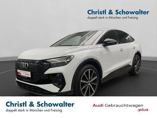 Weiß Gebraucht 2022 Audi Q4 Sportback e-tron Sport SUV | 28.708 € (Fairer Preis) - Bild 1/4