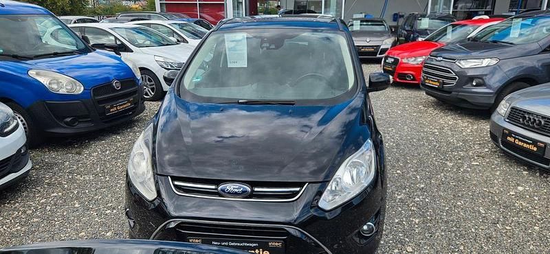 Gebraucht Ford C-MAX Titanium 125 PS (91 kW) 2014 Blau Van / Kleinbus