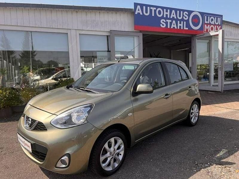 Grau Gebraucht 2016 Nissan Micra Acenta Kleinwagen | 5.990 € (Fairer Preis) - Bild 1/4