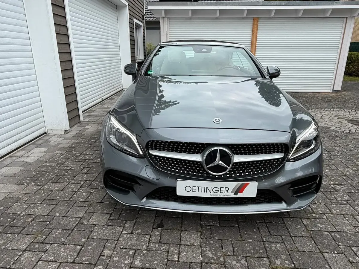 Gebraucht Mercedes C300 AMG line 258 PS (189 kW) 2020 Grau Cabrio