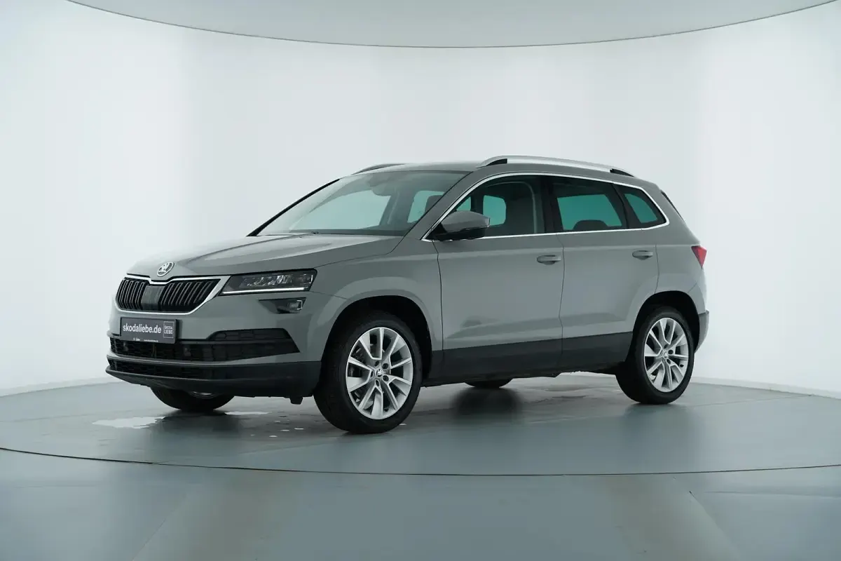 Gebraucht Skoda Karoq Style 150 PS (110 kW) 2018 Steelgrau SUV