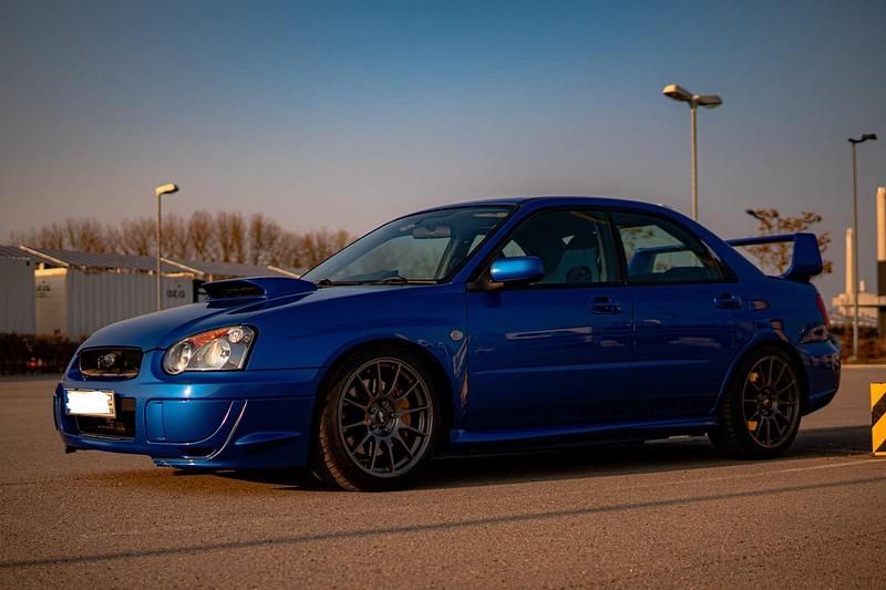 Blau Gebraucht 2005 Subaru Impreza Limousine | 25.000 € (Fairer Preis) - Bild 1/4