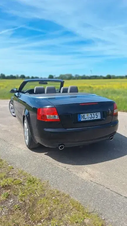 Occasion Audi A4 Cabriolet Performance 163 ch (119 kW) 2003 Noir Cabriolet