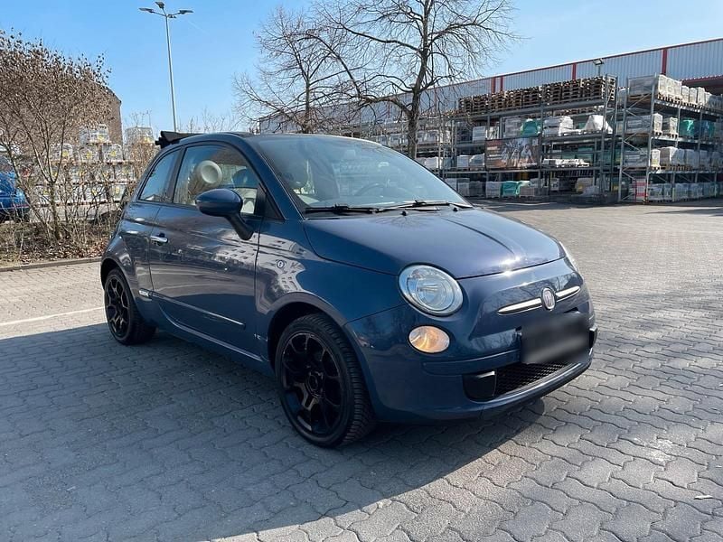 Gebraucht Fiat 500 85 PS (62 kW) 2012 Blau Kleinwagen