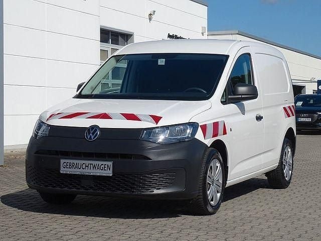 Candyweiss Gebraucht 2021 VW Caddy Comfortline Van / Kleinbus | 15.550 € (Superpreis) - Bild 1/4