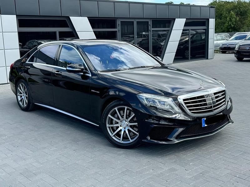 Schwarz Gebraucht 2014 Mercedes S63 AMG Limousine | 59.299 € (Fairer Preis) - Bild 1/4