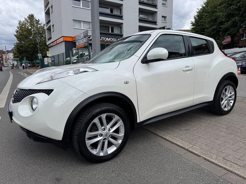 Weiß Gebraucht 2014 Nissan Juke Visia SUV | 6.500 € (Teuer) - Bild 1/4