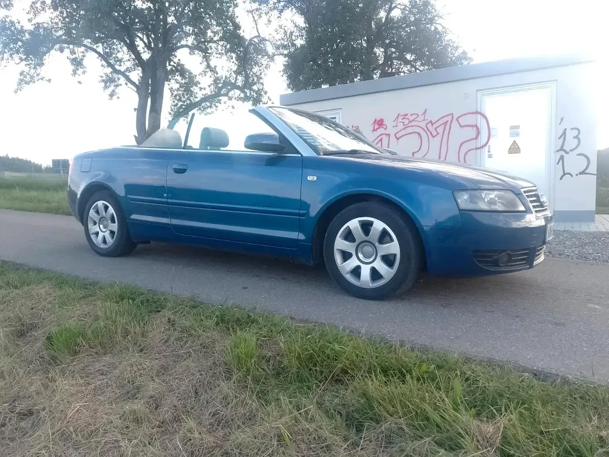 Gebraucht Audi A4 Cabriolet 163 PS (119 kW) 2004 Blau Cabrio