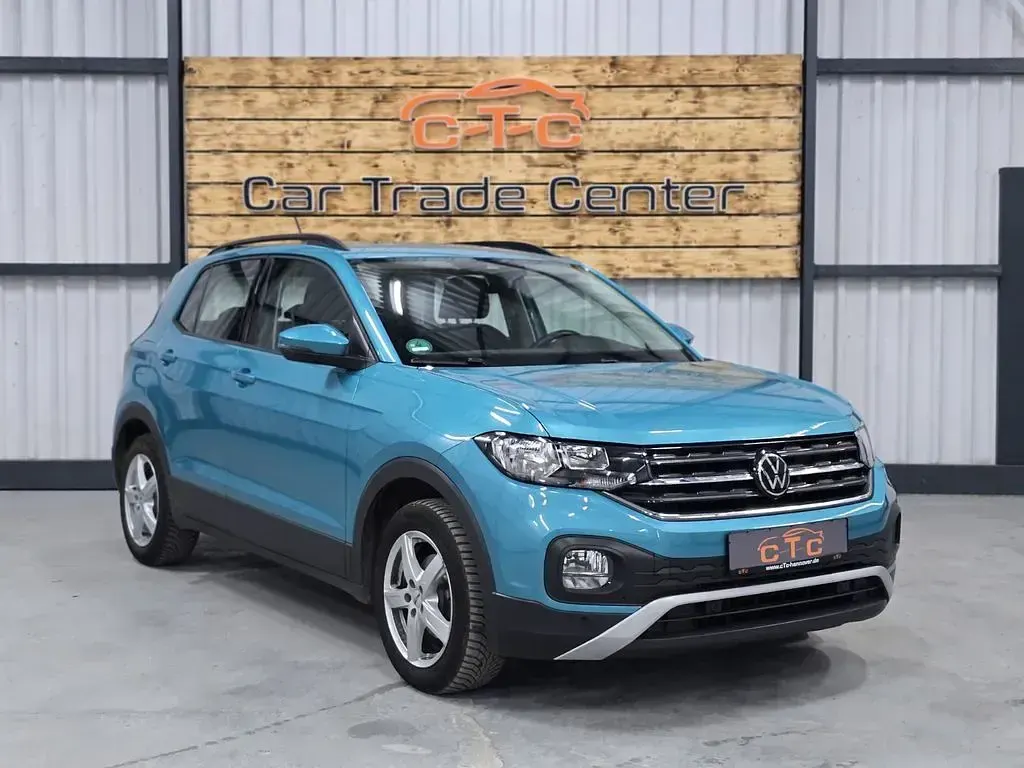 Gebraucht VW T-Cross Life 95 PS (69 kW) 2022 Grün SUV